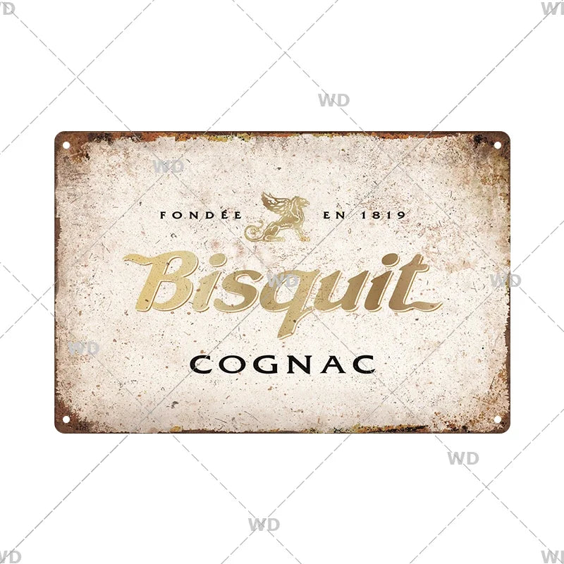 Whisky Brand Metal Vintage Tin Sign Metal Sign Decorative Wall Plaque Advertising Plate Pub Bar Club Man Cave Decor Wall Decor