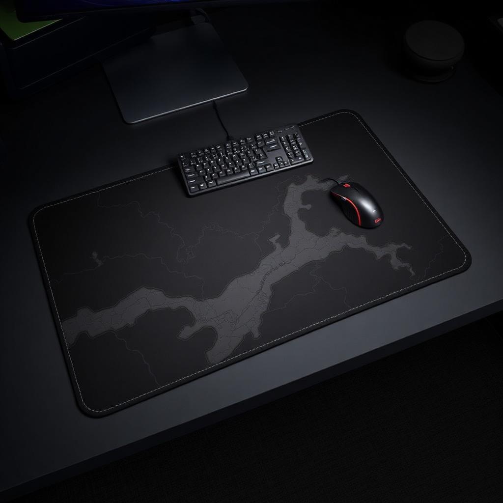 XXL Topographic Desk Mat