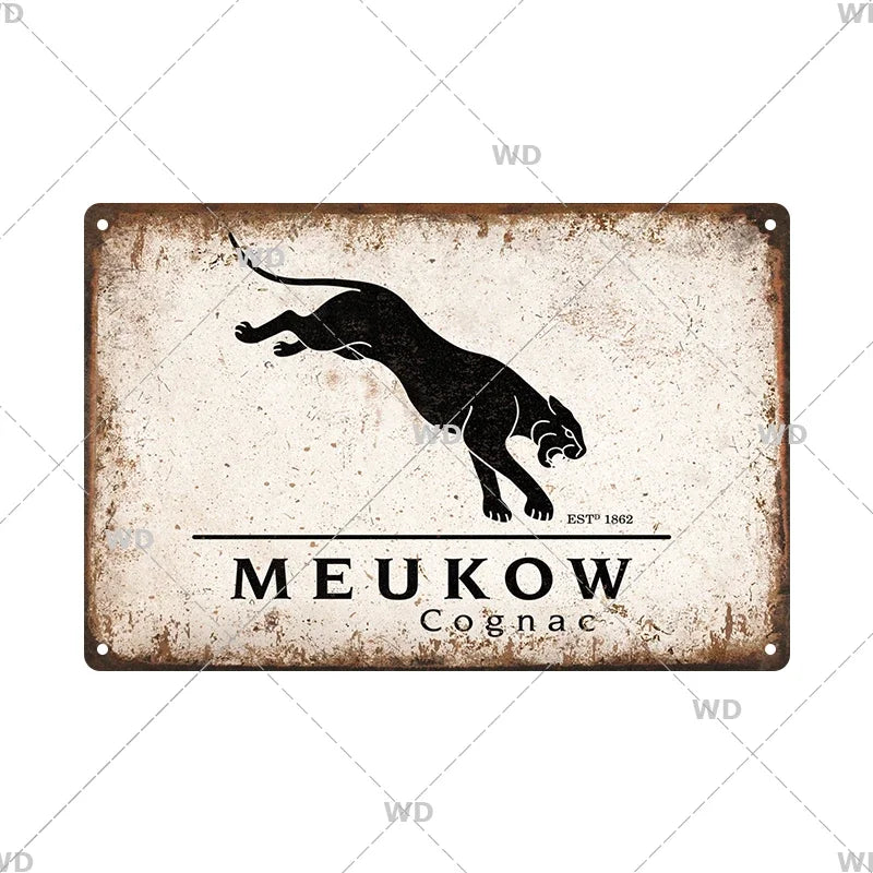 Whisky Brand Metal Vintage Tin Sign Metal Sign Decorative Wall Plaque Advertising Plate Pub Bar Club Man Cave Decor Wall Decor