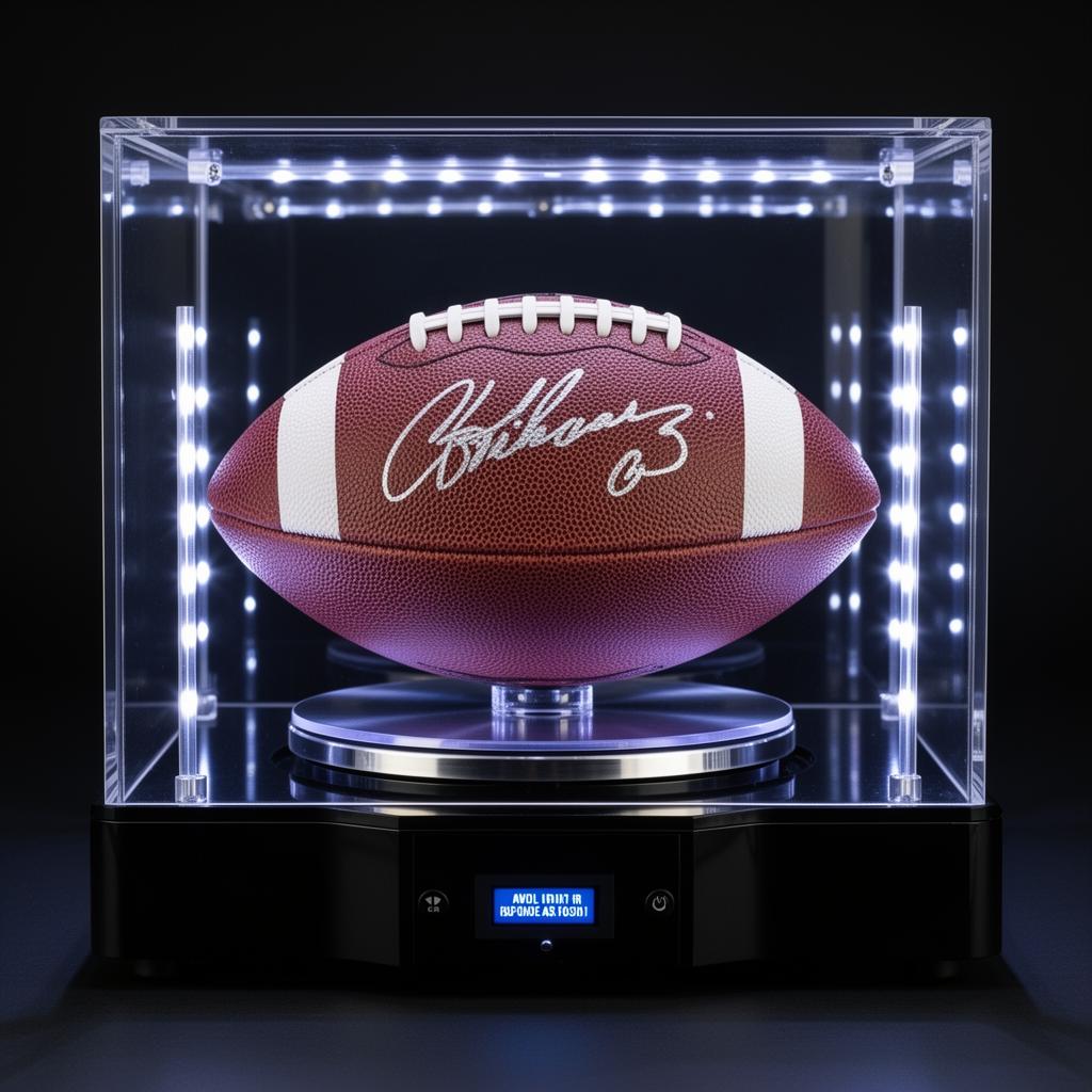 Stadium Pro Motorized LED Memorabilia Case